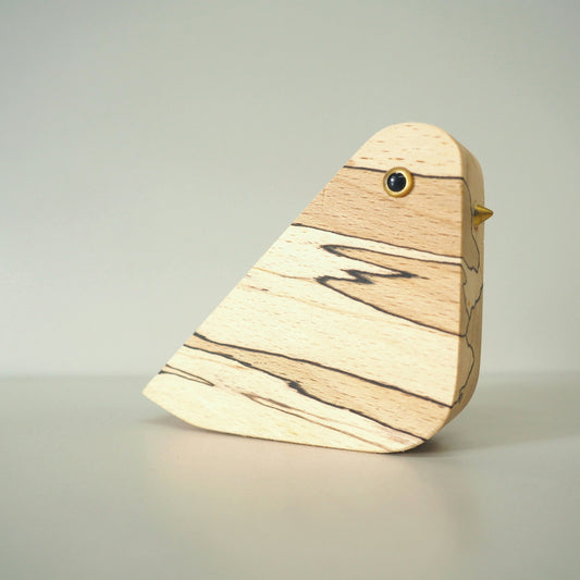 Spalted beech birds