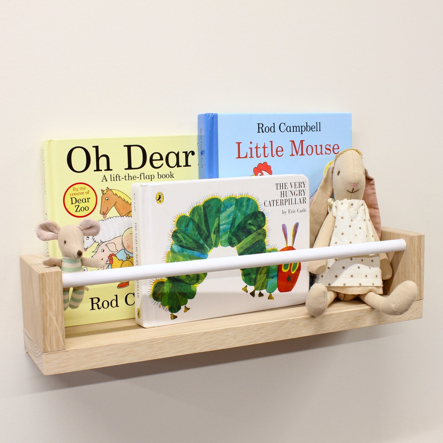 Children's Nursery Bookshelf, 4 colours.