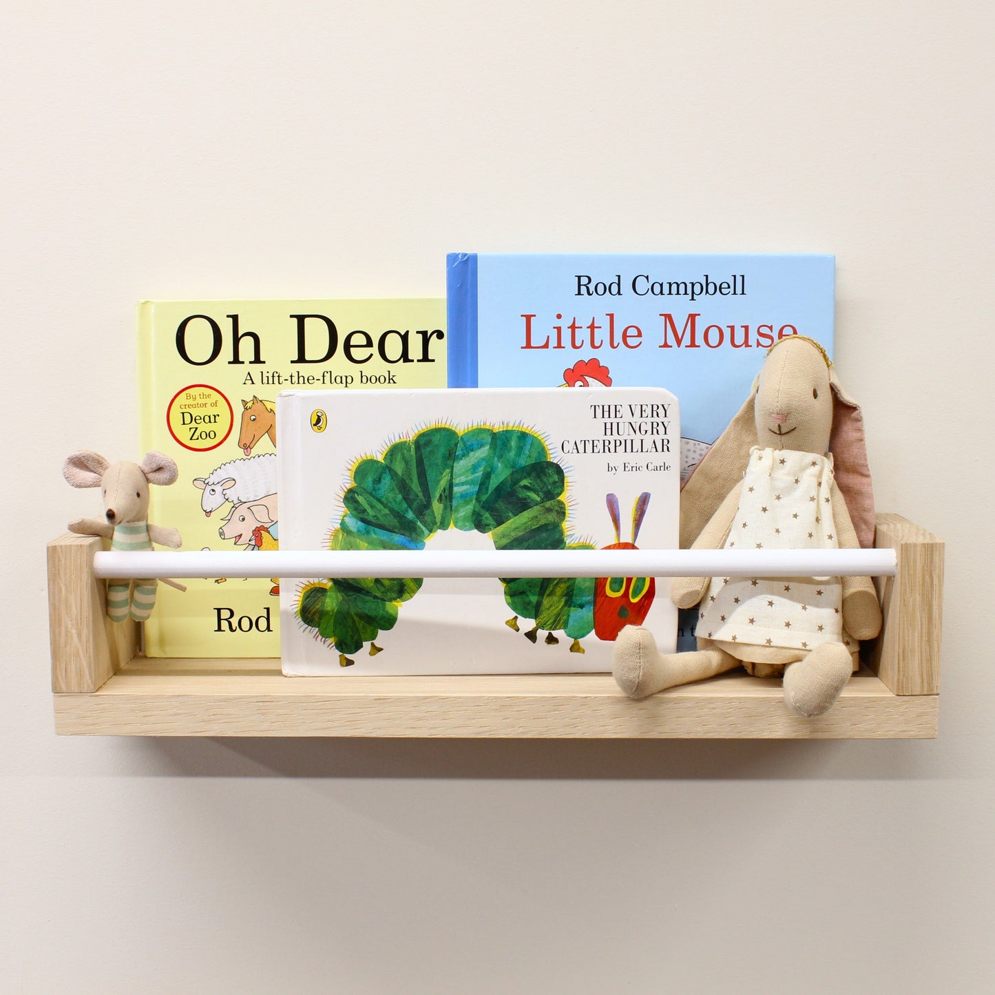 Children's Nursery Bookshelf, 4 colours.